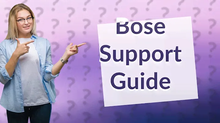 How do I contact Bose customer service?