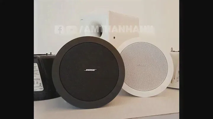 Loa âm trần Bose DS 40F + Amply OBT LA2200 nghe nhạc, hát karaoke qua bluetooth