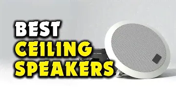 TOP 6: Best Ceiling Speakers [2022] - Bluetooth vs Wired