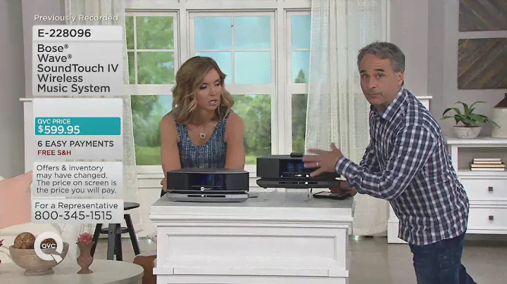 Bose Wave SoundTouch IV Wireless Music System on QVC