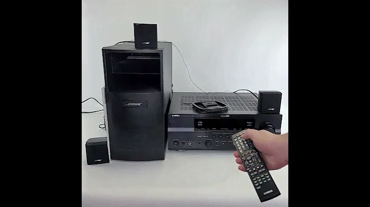 Yamaha RX-V663 AV Home Theater System Receiver and Bose Acoustimass 6 Series III Home Speakers & Sub