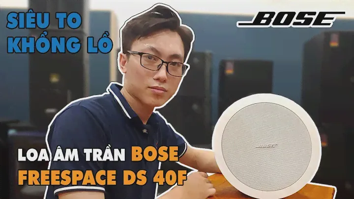 LẠC VIỆT AUDIO | Loa âm trần siêu to khổng lồ Bose Freespace DS 40F