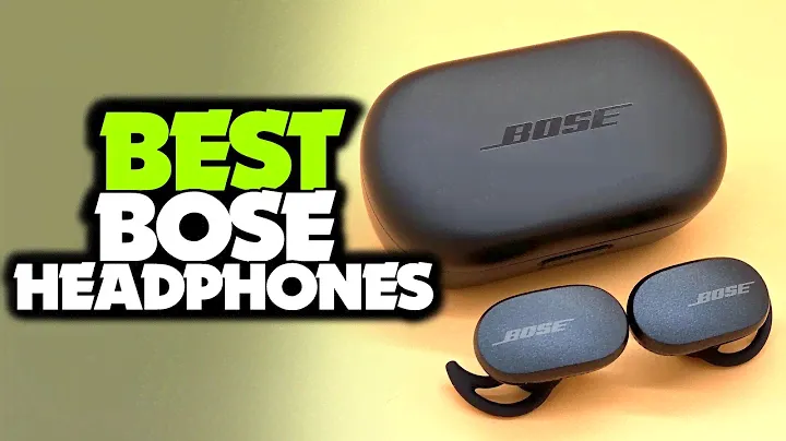 TOP 6: Best Bose Headphones [2022] - Noise-Cancelling and Wireless