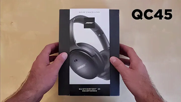 Видеообзор и распаковка BOSE QC45 | Наушники Bose QuietComfort 45 с шумоподавлением