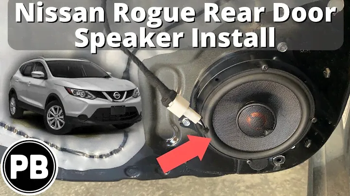 2014 - 2020 Nissan Rogue Rear Door Speaker Install