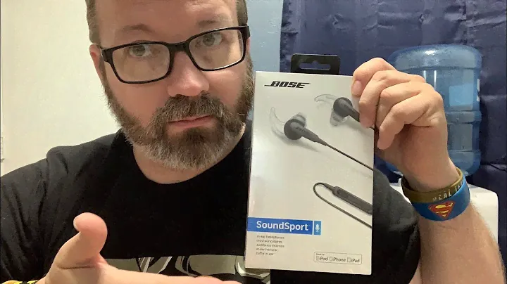 Bose SoundSport Unboxing.