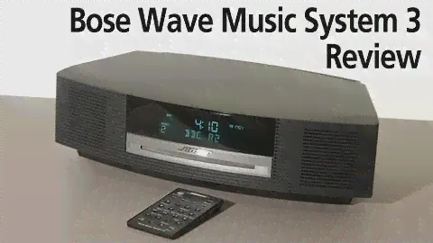 Обзор музыкальной системы Bose Wave 3